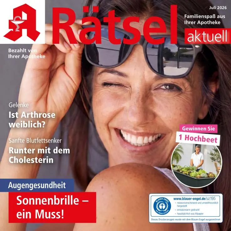 Rätsel-aktuell, Ausgabe April 2026